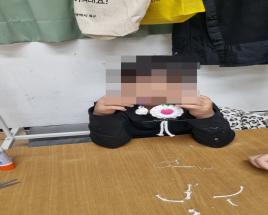 마크라메 키링 만들기 - 사회서비스  사진