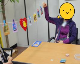 버킷리스트 가랜드만들기 집단활동 사진